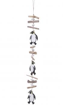 Treibholzkette  Pinguin